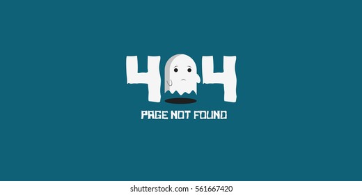 Page 404 with ghost