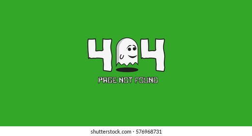 Page 404 with ghost