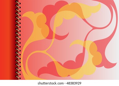 page in the album