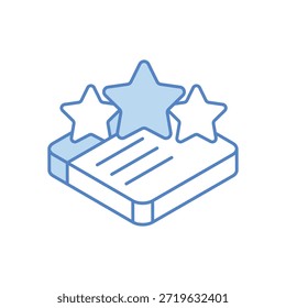 Página Autoridade Ícone vetorial ilustração de stock