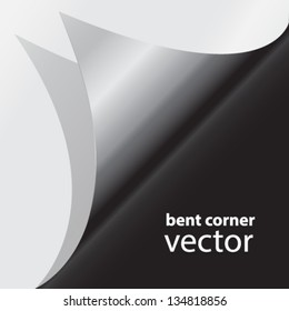 Page with bent corner