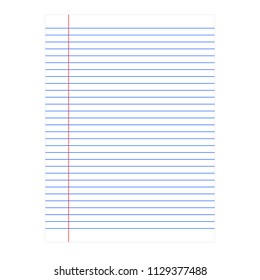 Page booklet in the ruler