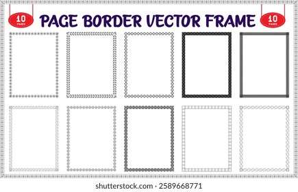 Page border design for project