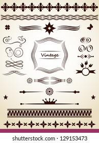 Bordas de página. divisórias e decorações