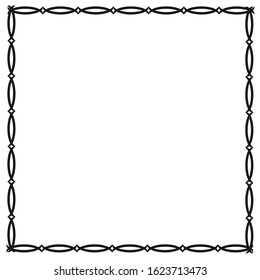 page borders simple illustration clip art vector
