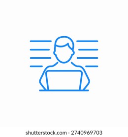 page browse icon sign vector