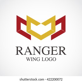 Page database of document abstract vector and logo design or template office paper business icon of company identity symbol concept