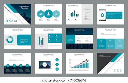 page design for business presentation template and for  report , company profile ,brochure and book layout  with info graphic  element design