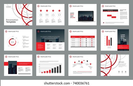 page design for business presentation template and for  report , company profile ,brochure and book layout  with info graphic  element design