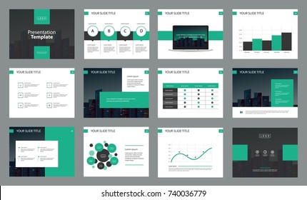 page design for business presentation template and for  report , company profile ,brochure and book layout  with info graphic  element design