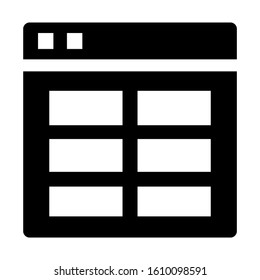 page design icon isolated sign symbol vector illustration - high quality black style vector icons
