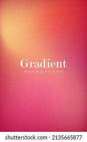Page design inspiration with abstract background. Shades of red gradient background pattern