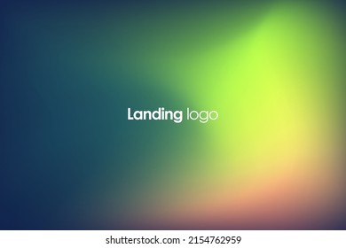 Page design inspiration with abstract background. Shades of green gradient background pattern