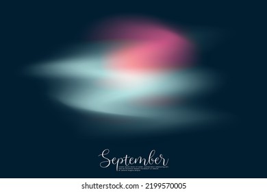 Inspiración de diseño de páginas con fondo abstracto. Sombras del patrón de fondo de gradiente rojo y azul
