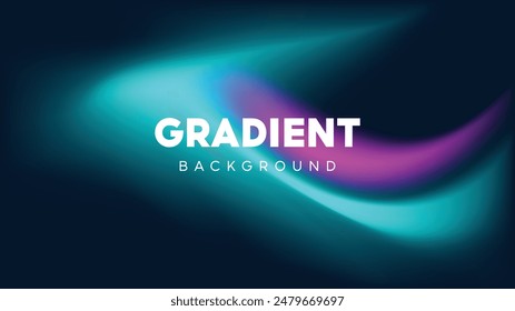 Page design inspiration with abstract background. Shades of blue gradient background pattern