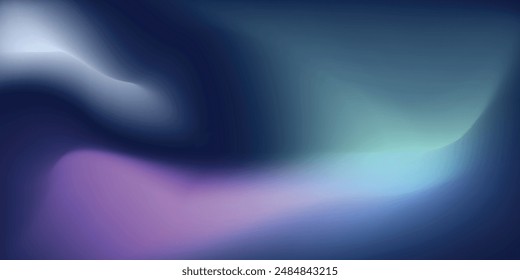 Page design inspiration with abstract background. Shades of blue gradient background pattern