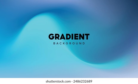 Page design inspiration with abstract background. Shades of blue gradient background pattern