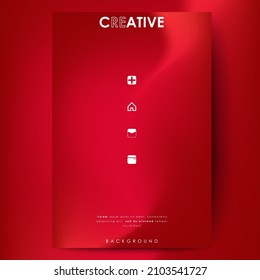 page design templates for business projects  Shades red gradient background pattern