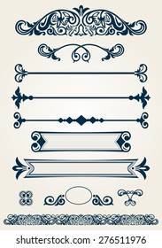 Page dividers and decorations