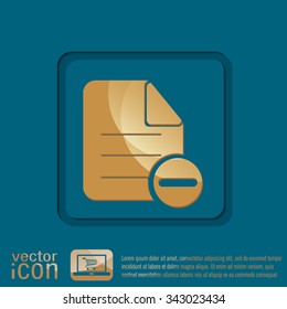 page of the document. sheet of paper