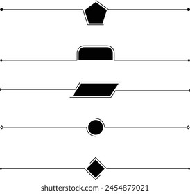 Pie de página Diseños de línea simple