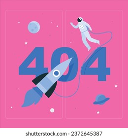 page found concept vector design illustration