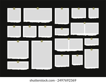 Seitenraster Layout abstrakte Fotorahmen und digitale Fotowand Vorlage