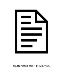 Page icon flat vector illustration design isolated on white background