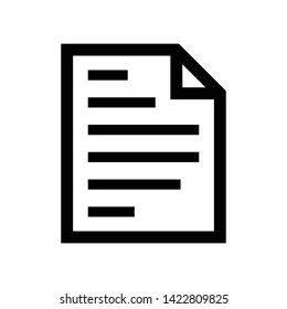 Page icon flat vector illustration design isolated on white background