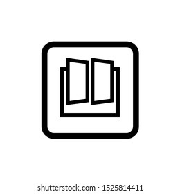 page icon illustration isolated on White background