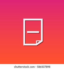 page icon vector
