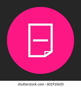 page icon vector
