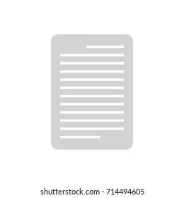 Page icon vector