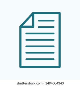 Page icon vector illustration EPS10