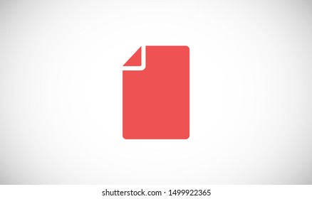 Page icon vector illustration EPS10