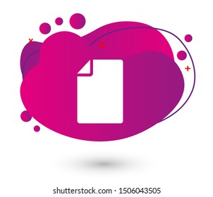 Page icon vector illustration EPS10