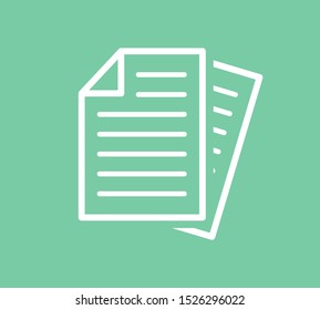 Page icon vector illustration EPS10