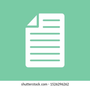 Page icon vector illustration EPS10