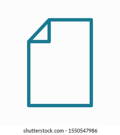 Page icon vector illustration EPS10