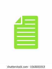 Page icon vector illustration EPS10