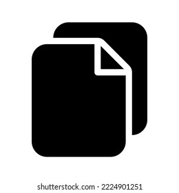 Page Icon Vector Symbol Design Illustration