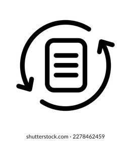Page Icon Vector Symbol Design Illustration