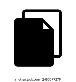 Icono de página Ilustración de diseño de Vector