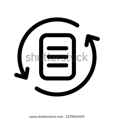 Page Icon Vector Symbol Design Illustration