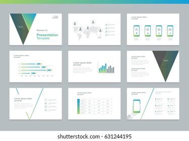 page layout and cover design for brochure ,report,book and presentation template