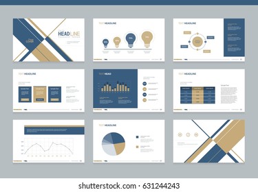 page layout and cover design for brochure ,report,book and presentation template