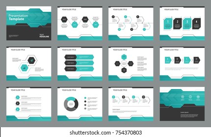 page layout design with info graphic element template for presentation , brochure and report concept