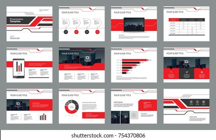 page layout design with info graphic element template for presentation , brochure and report concept