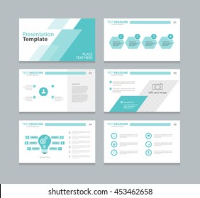 Page layout design template for presentation and  brochure , Annual report,  flyer and book page with infographic elements design