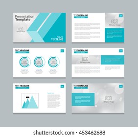 Plantilla de diseño de página para presentación y folleto , Informe anual, folleto y página de libro con diseño de elementos infográficos